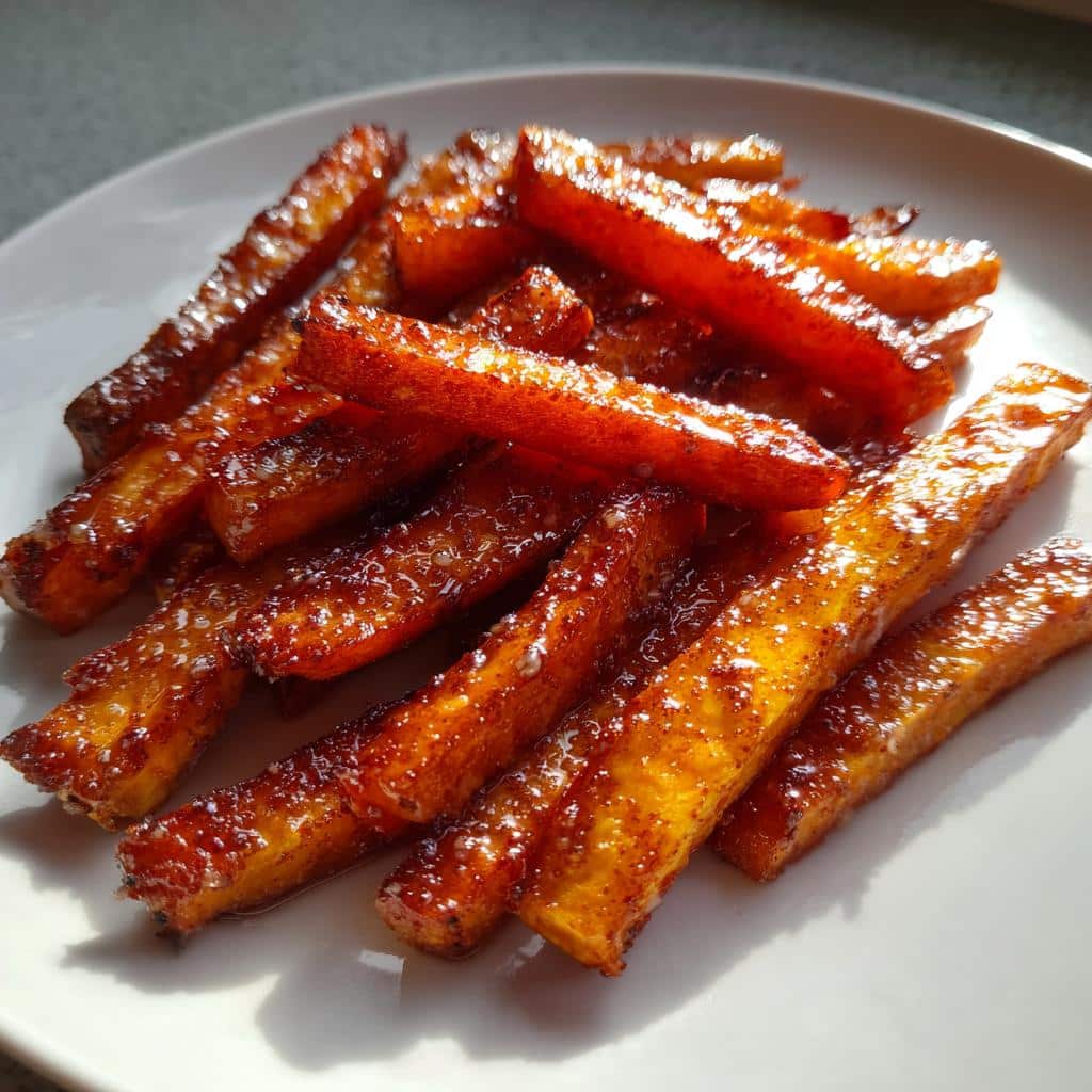 16-Minute Air Fryer Candied Yam Fries: Crispy Sweet Perfection 4 Air Fryer Candied Yam Fries - detail 1