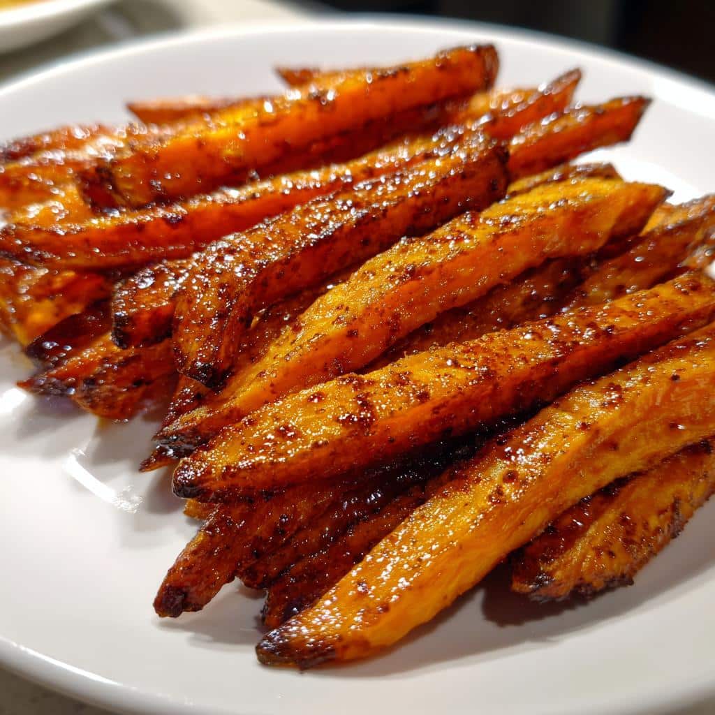 Air Fryer Candied Yam Fries