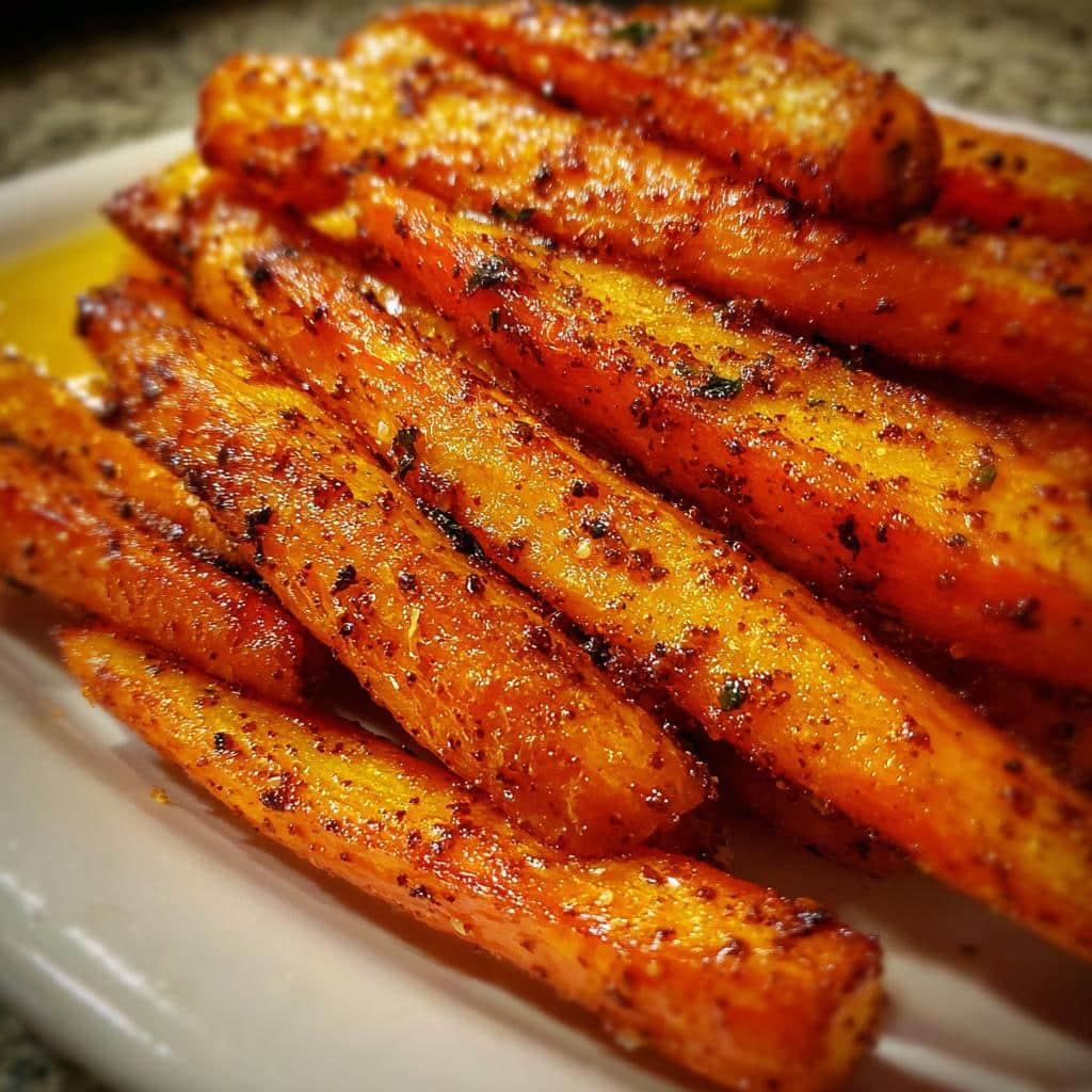 Air Fryer Carrots - detail 1