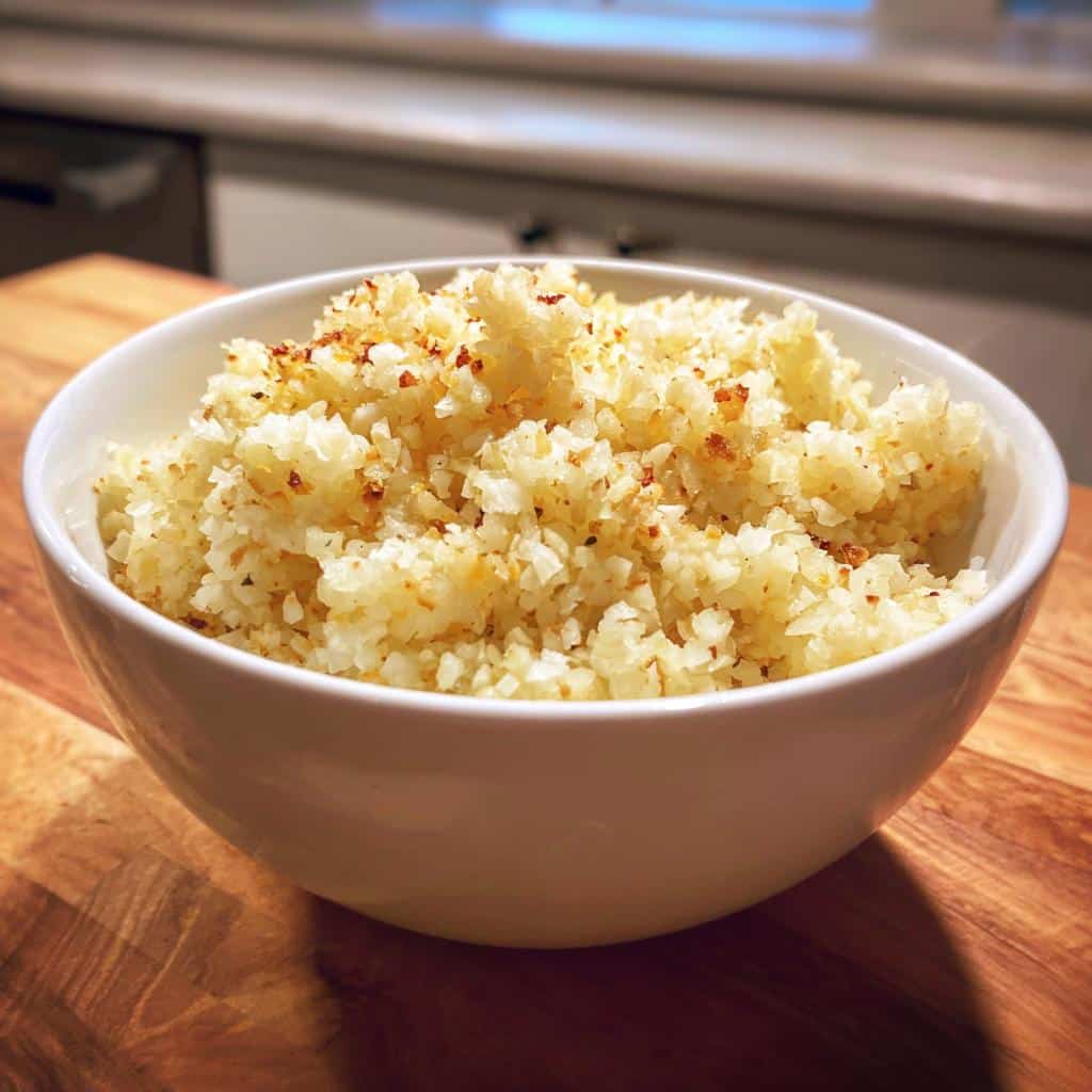 Air Fryer Cauliflower Rice - detail 1