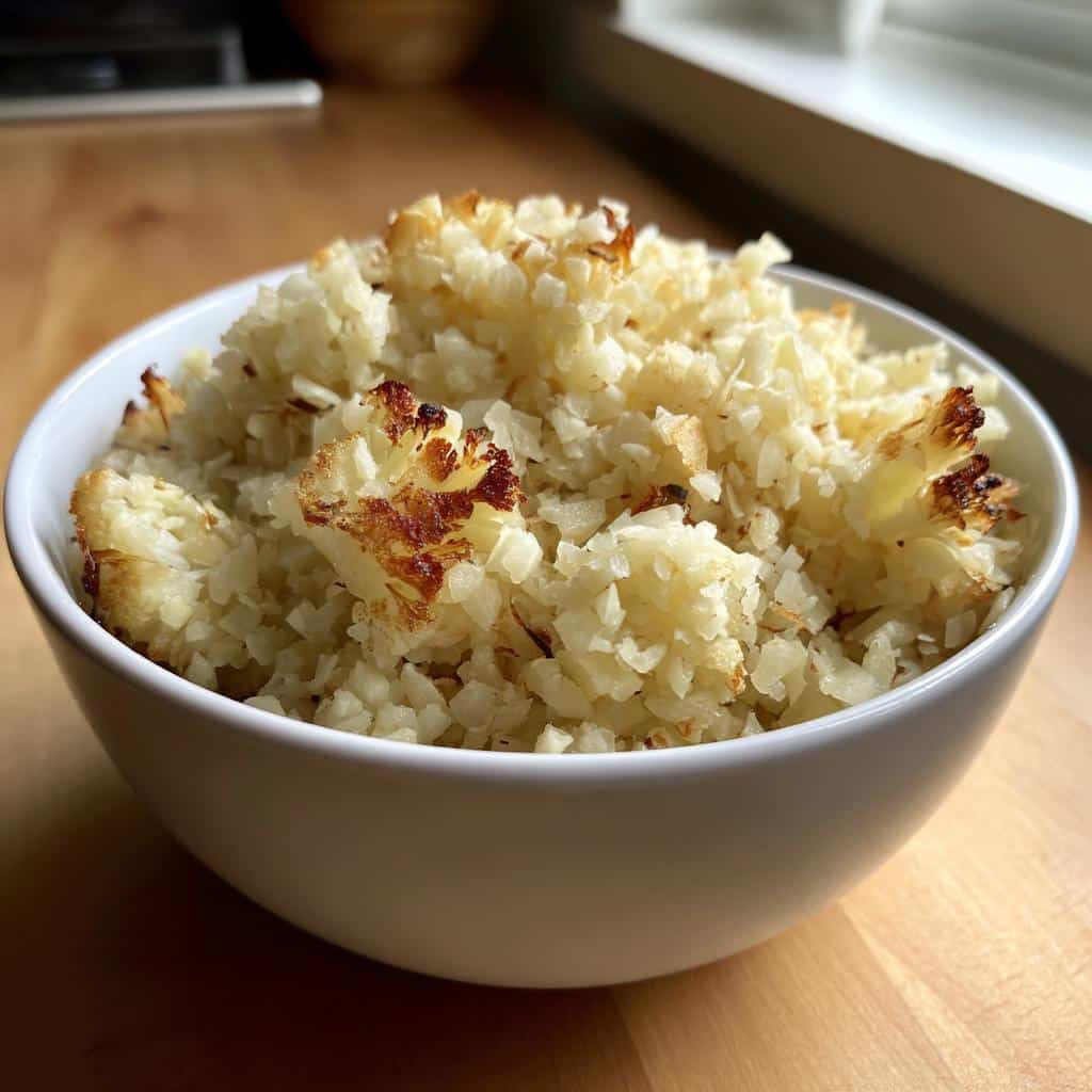 Air Fryer Cauliflower Rice