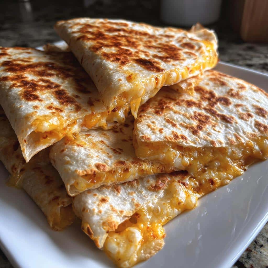 Air Fryer Cheese Quesadilla - detail 1