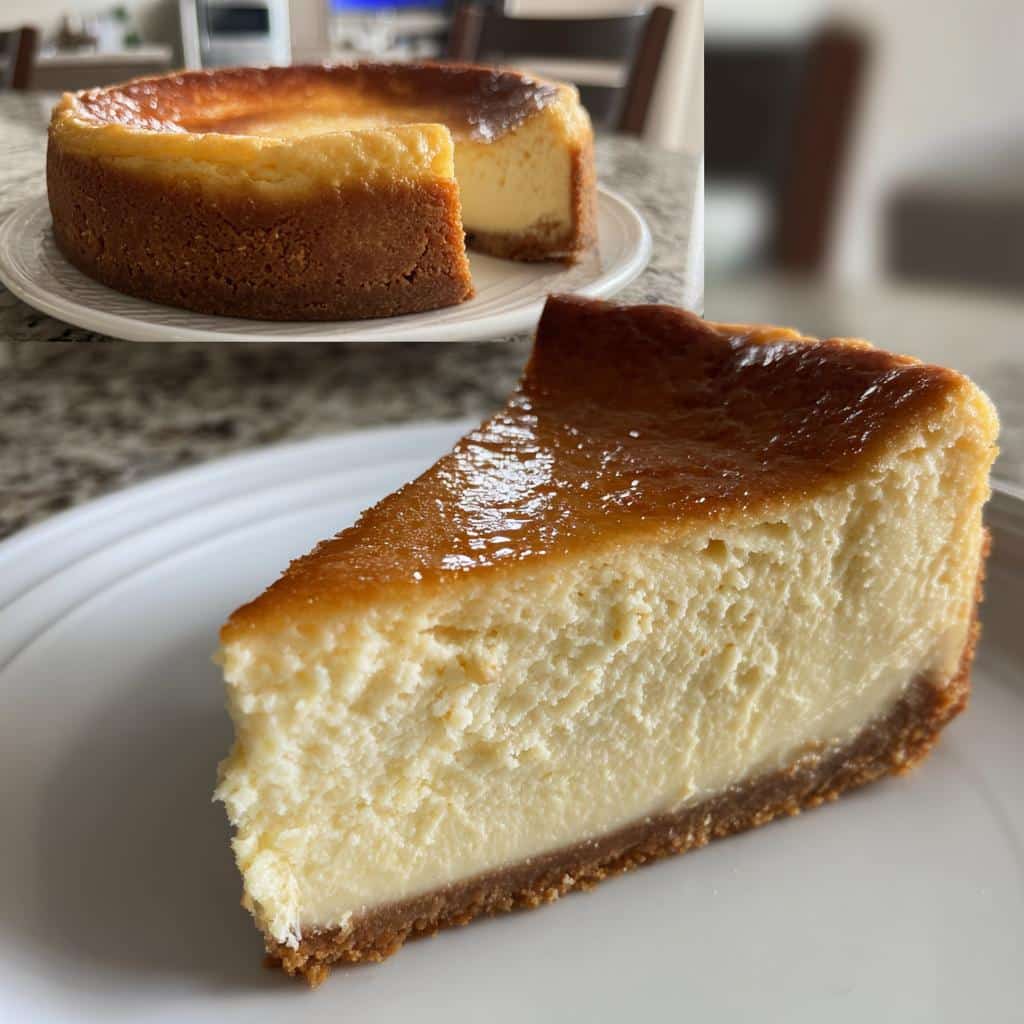 Air Fryer Cheesecake - detail 1