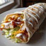 Air Fryer Chicken Bacon Ranch Wraps