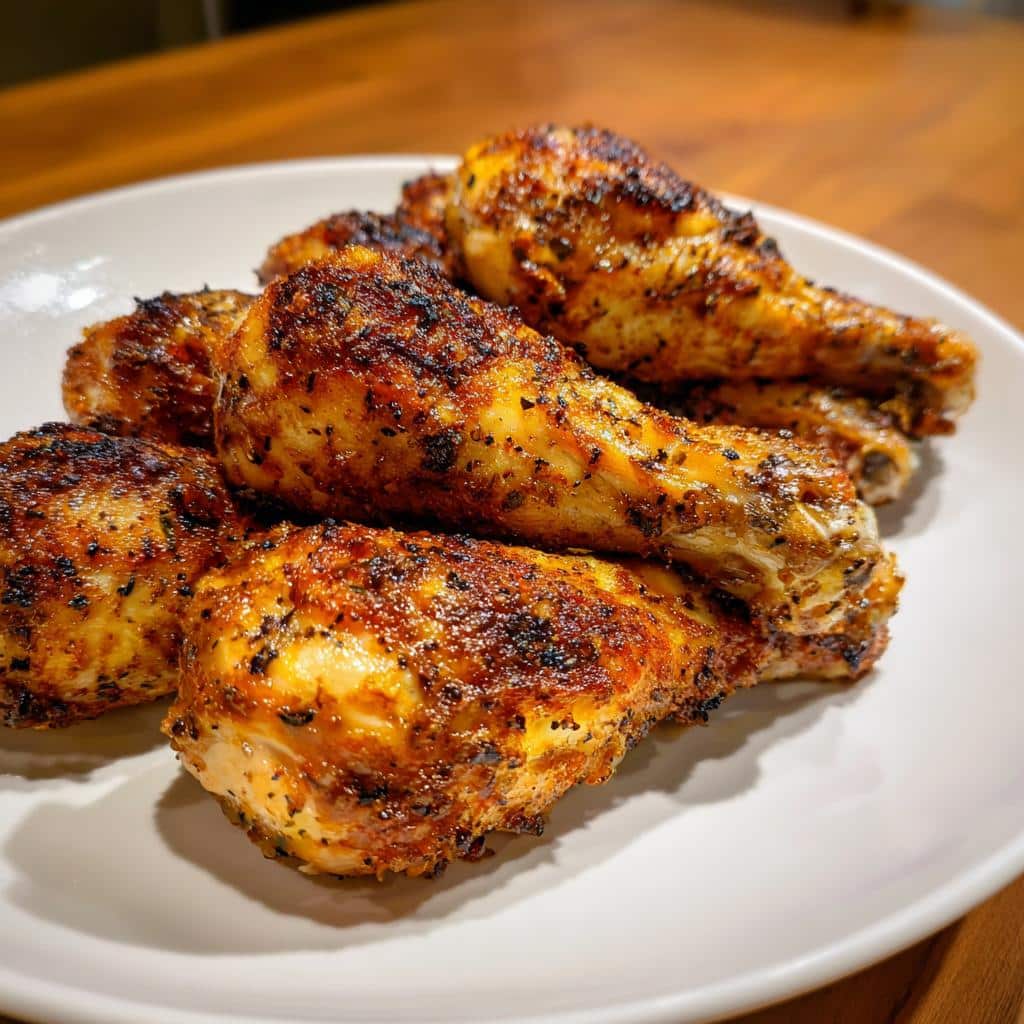 Crispy Air Fryer Chicken Drumsticks in Just 30 Minutes 4 Air Fryer Chicken Drumsticks - detail 1