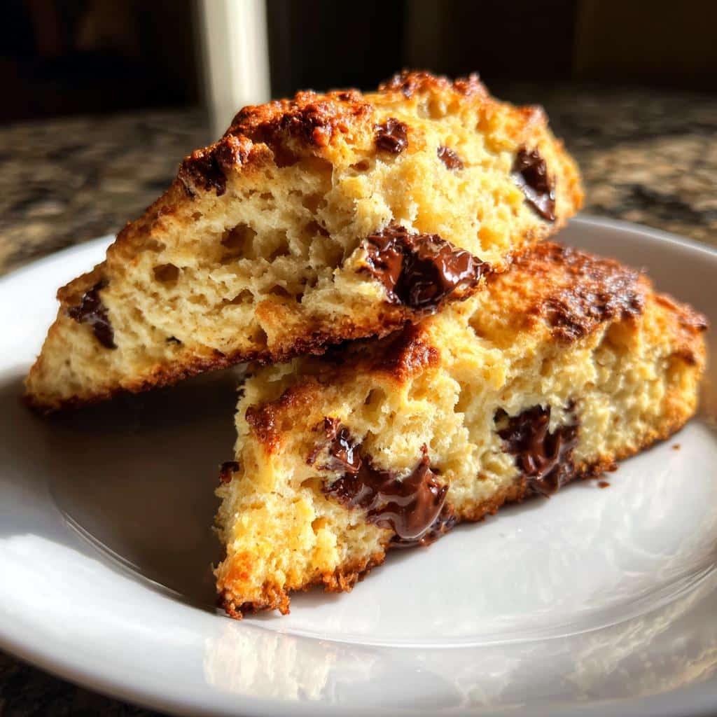 Air Fryer Chocolate Chip Scones - detail 1