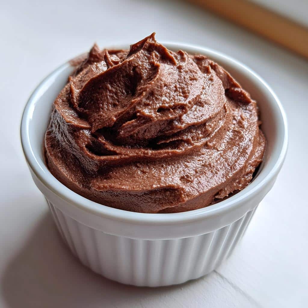 Air Fryer Chocolate Mousse