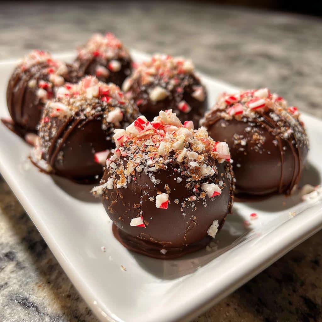 Irresistible Air Fryer Chocolate Peppermint Truffles in 30 Minutes 4 Air Fryer Chocolate Peppermint Truffles - detail 1
