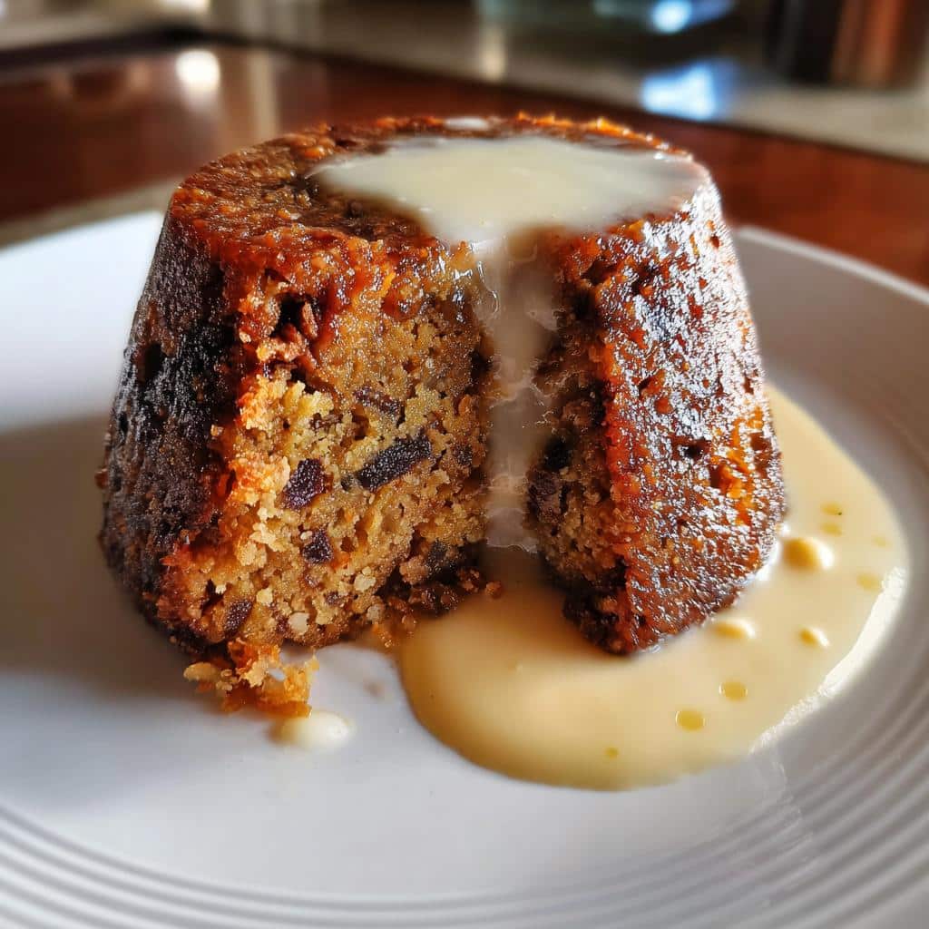 Air Fryer Christmas Pudding - detail 1