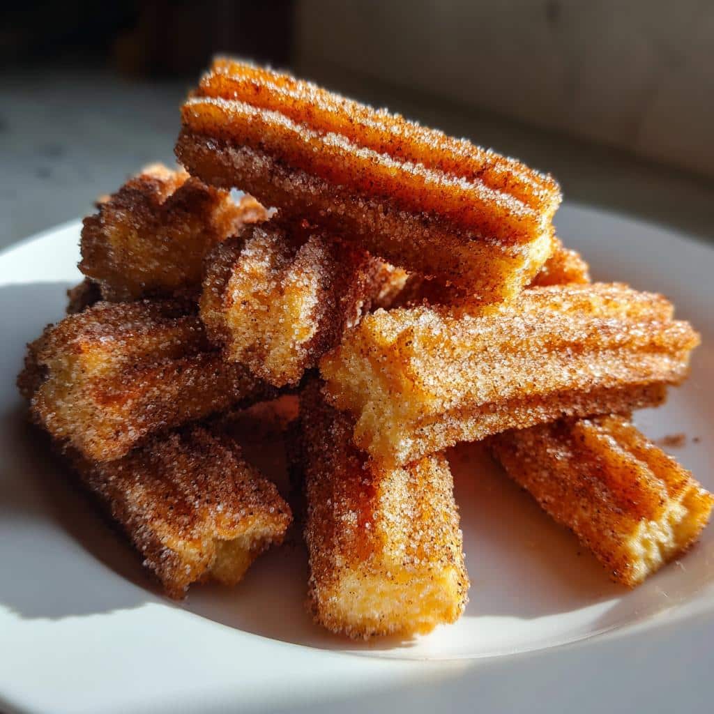 Air Fryer Churro Bites