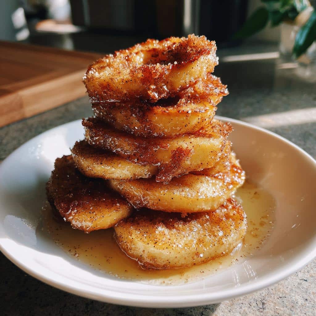 Irresistible Air Fryer Cinnamon Apple Stacks in 15 Minutes 4 Air Fryer Cinnamon Apple Stacks - detail 1