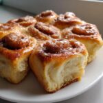 Air Fryer Cinnamon Pumpkin Rolls