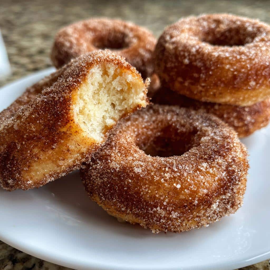 Air Fryer Cinnamon Sugar Donuts