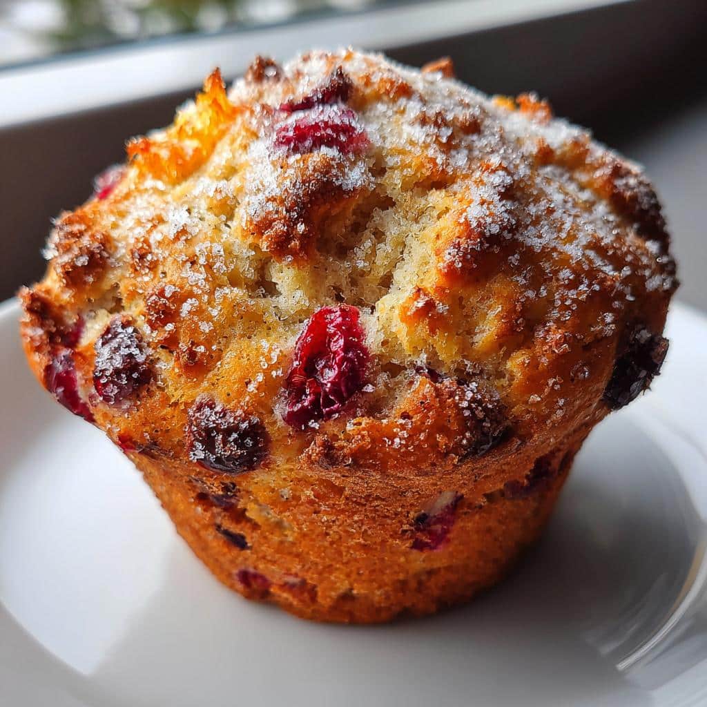 Air Fryer Cranberry Orange Muffins - detail 1