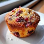 Air Fryer Cranberry Orange Muffins