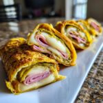 Air Fryer Cuban Sandwich Roll-ups