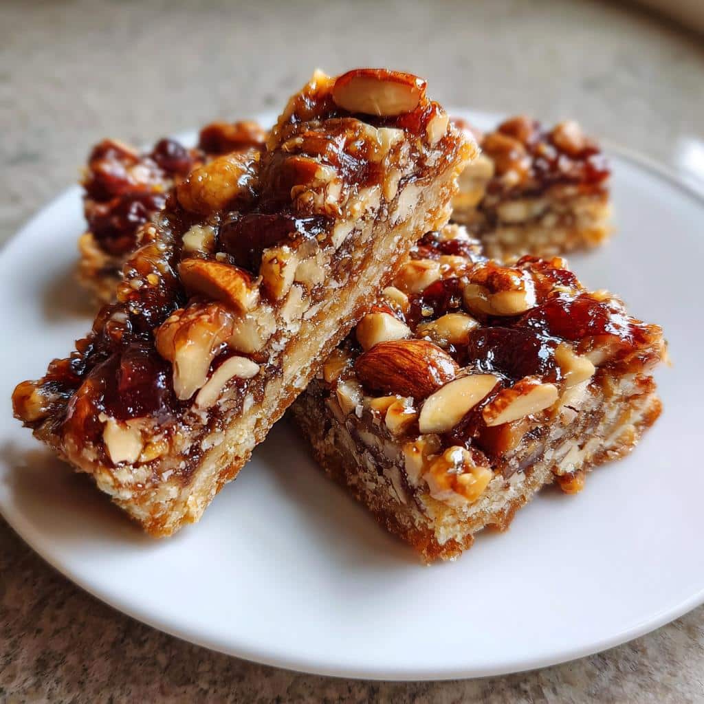 Air Fryer Date Nut Bars