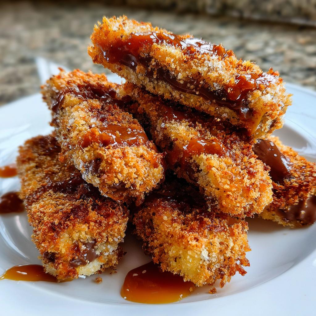"4 Insanely Crispy Air Fryer Deep Fried Candy Bars You Need Now" 4 Air Fryer Deep Fried Candy Bars - detail 1