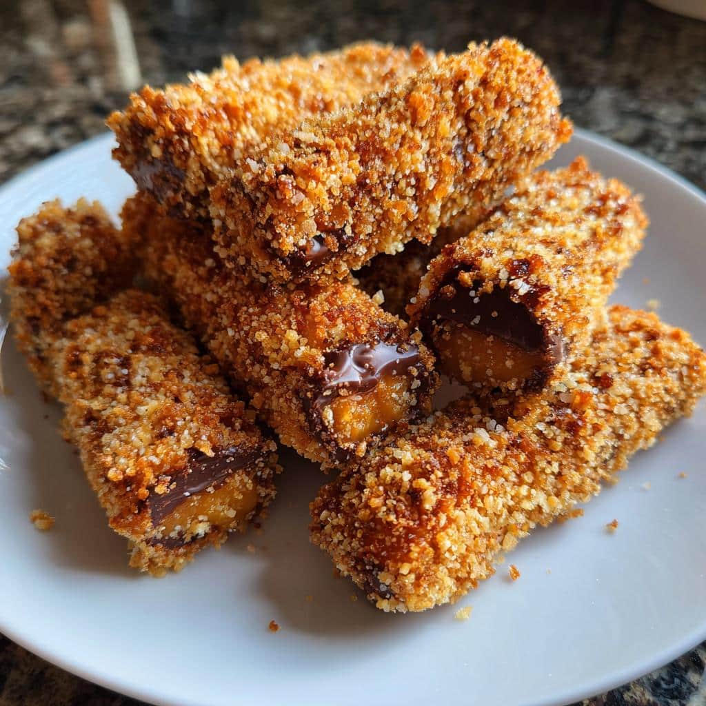 Air Fryer Deep Fried Candy Bars