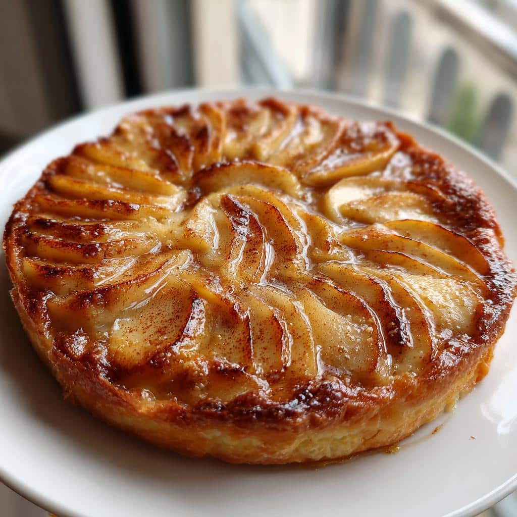 Air Fryer French Apple Tart - detail 1