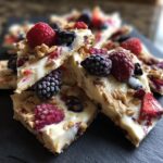 Air Fryer Frozen Yogurt Bark