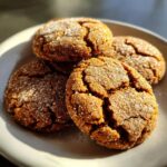 Air Fryer Ginger Molasses Cookies