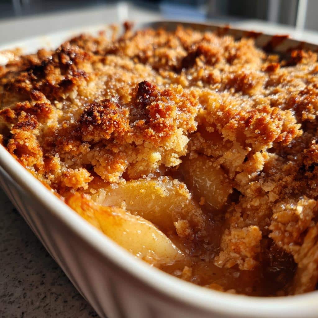 Irresistible Air Fryer Ginger Pear Crisp in 30 Minutes 4 Air Fryer Ginger Pear Crisp - detail 1