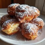 Air Fryer Ginger Spiced Beignets