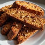 Air Fryer Gingerbread Biscotti