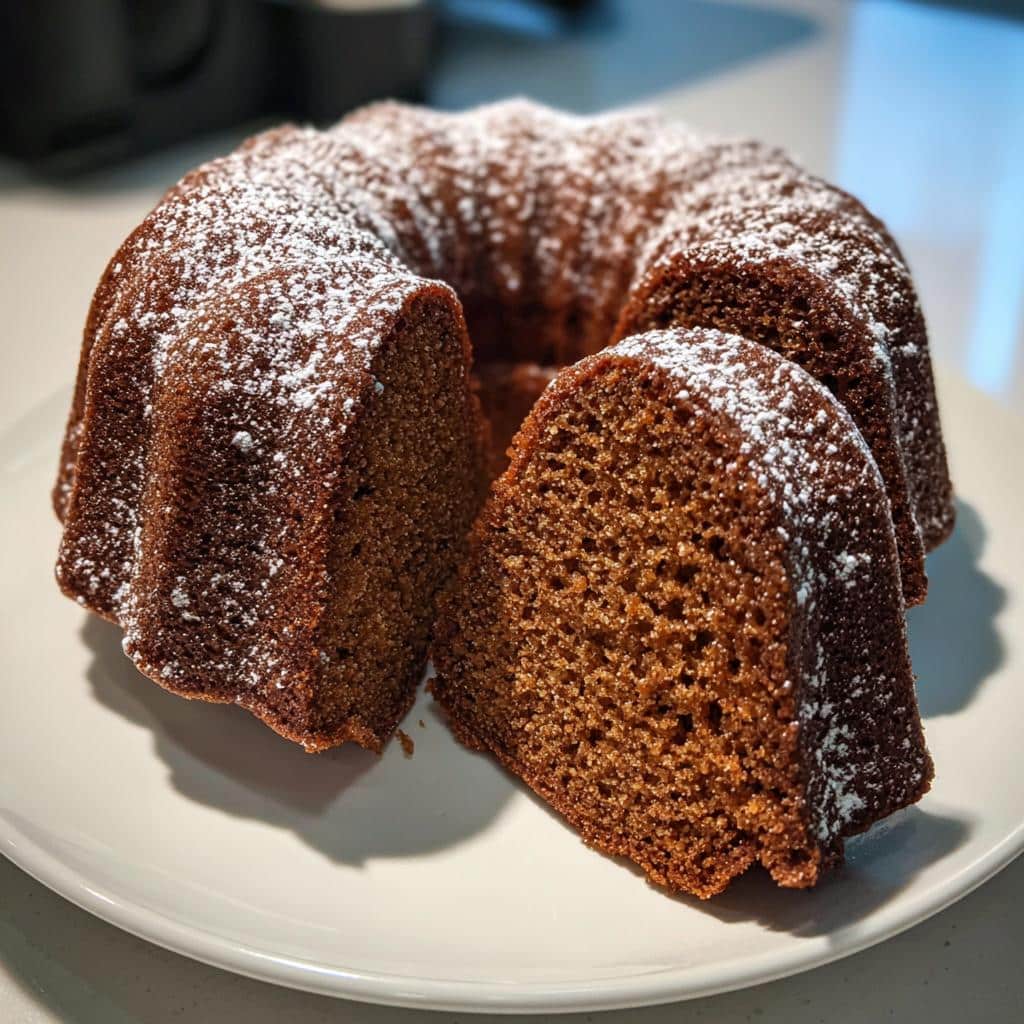 Air Fryer Gingerbread Bundt - detail 1