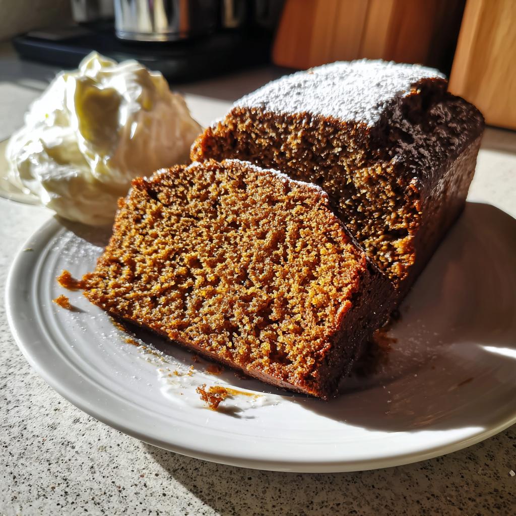 Air Fryer Gingerbread Loaf