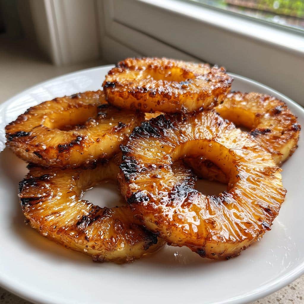 Air Fryer Grilled Pineapple - detail 1