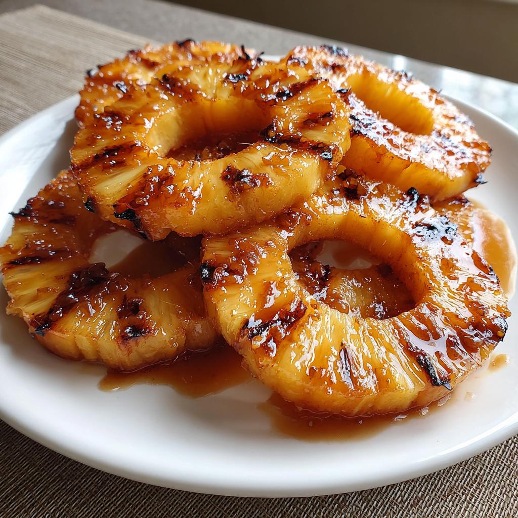 Irresistible Air Fryer Grilled Pineapple with Caramel in 20 Minutes 4 Air Fryer Grilled Pineapple with Caramel - detail 1