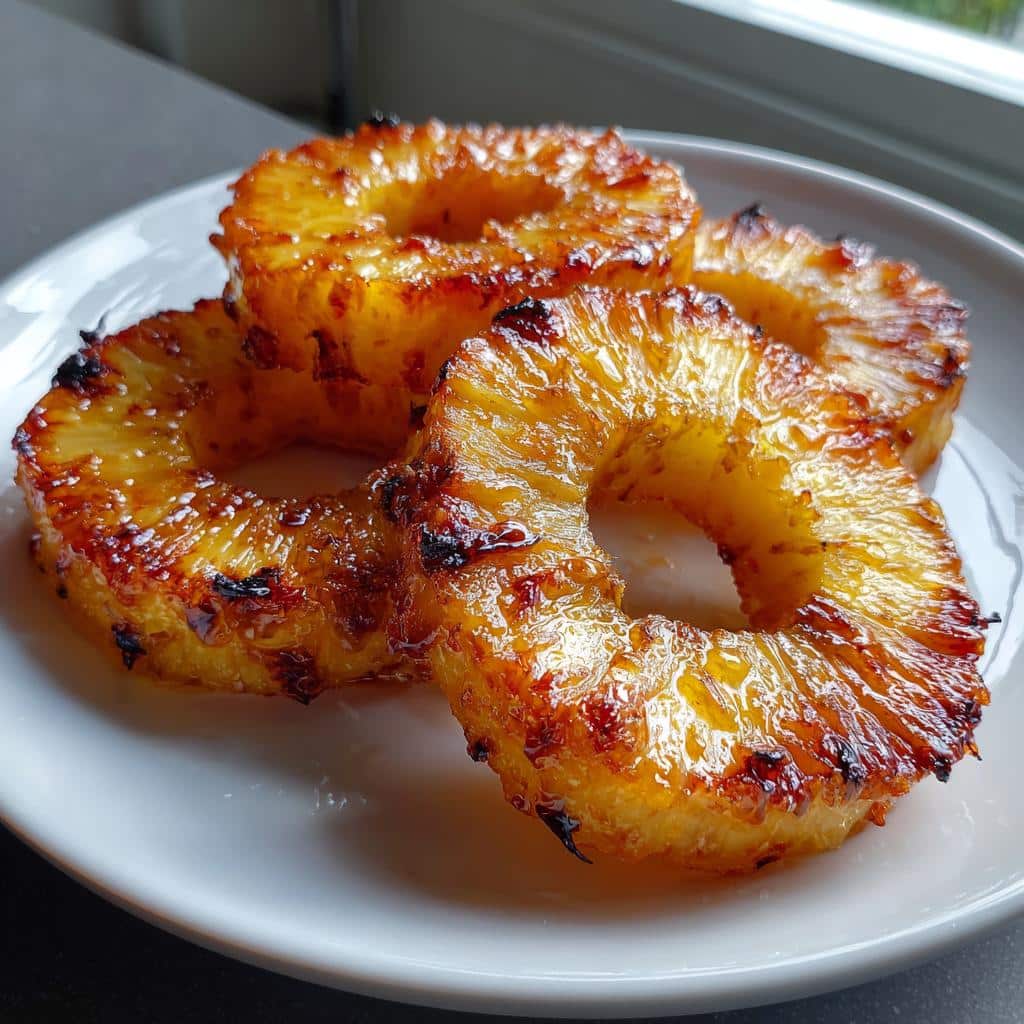 Air Fryer Grilled Pineapple