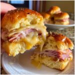Air Fryer Ham & Cheese Sliders