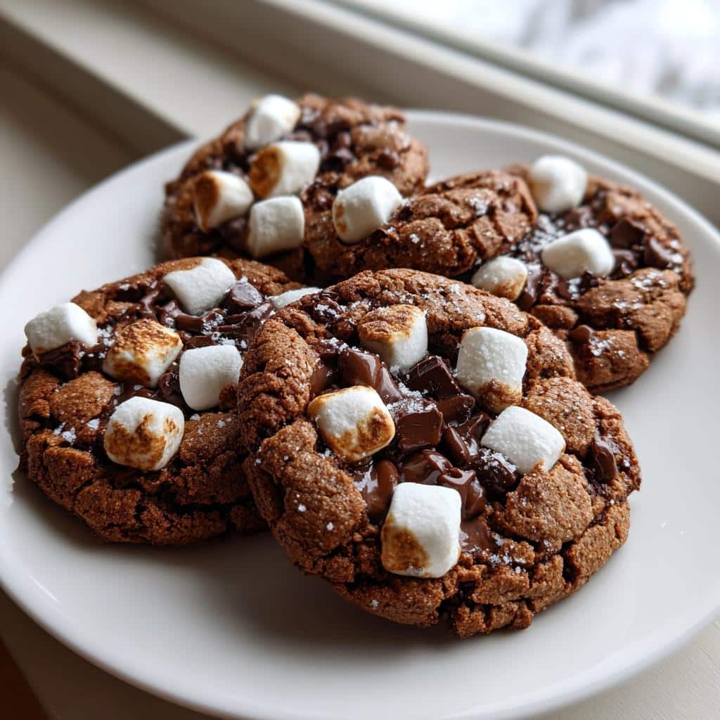 Air Fryer Hot Cocoa Cookies