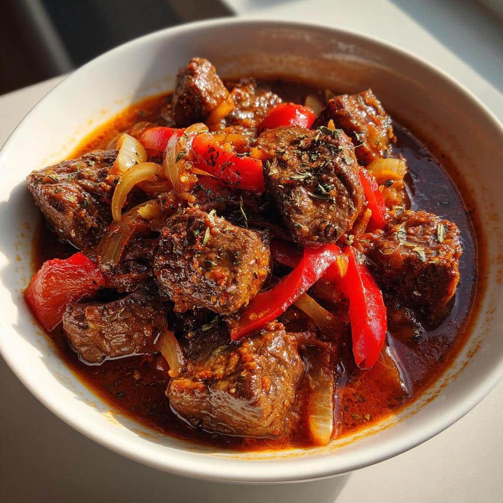 Air Fryer Hungarian Goulash Bowl - detail 1