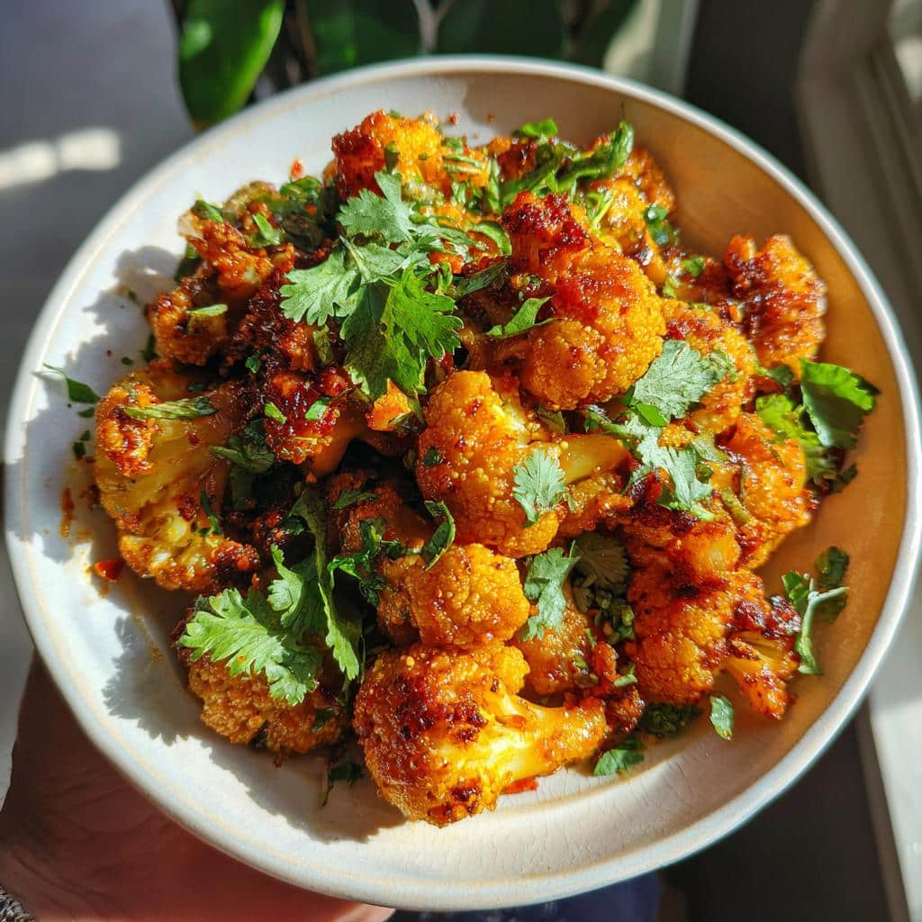 Crispy Air Fryer Indian Butter Cauliflower in 25 Minutes 4 Air Fryer Indian Butter Cauliflower - detail 1