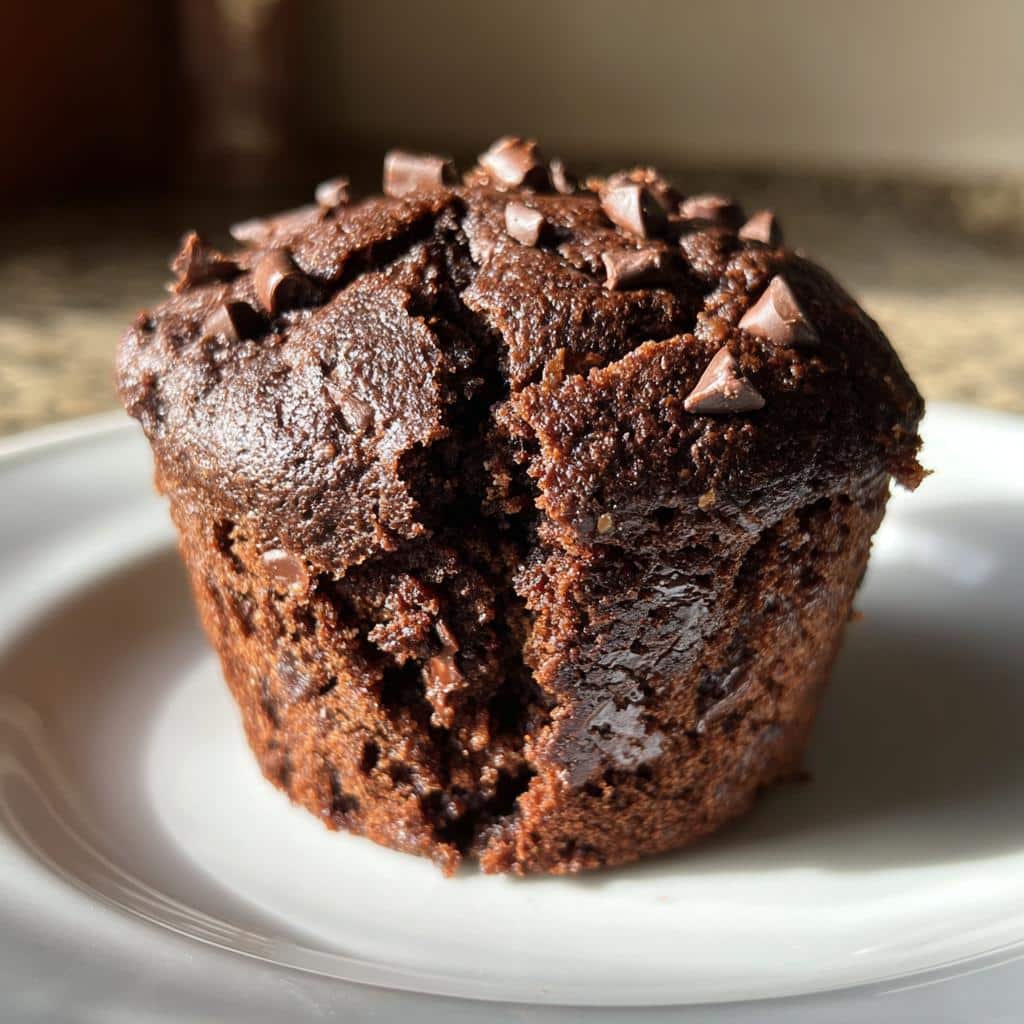 15-Minute Air Fryer Keto Chocolate Muffins - So Rich & Decadent 4 Air Fryer Keto Chocolate Muffins - detail 1