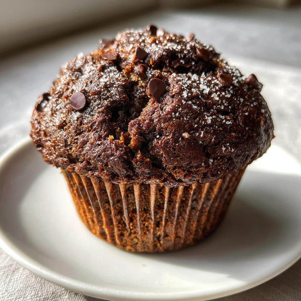 Air Fryer Keto Chocolate Muffins