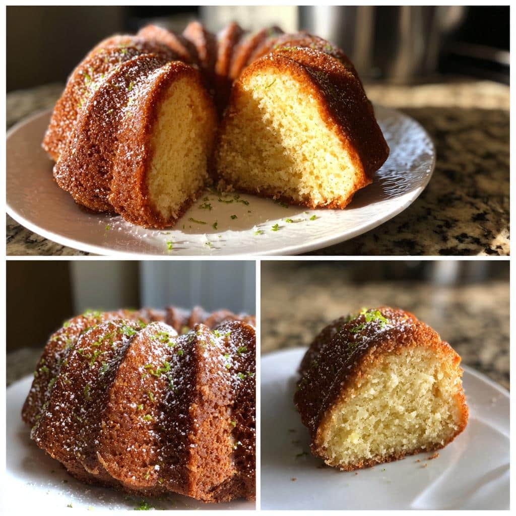 Air Fryer Key Lime Bundt