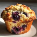Air Fryer Lemon Blueberry Muffins