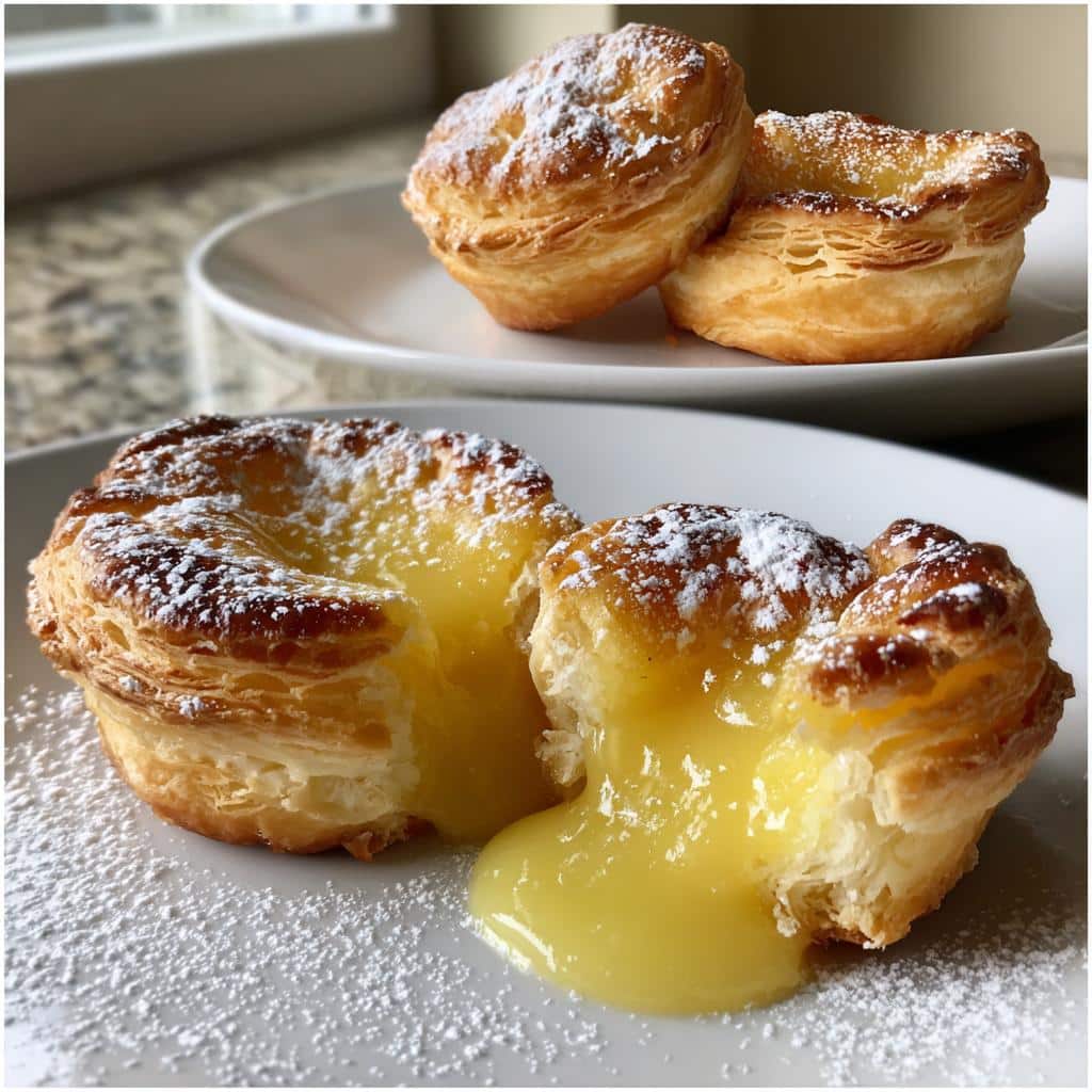Air Fryer Lemon Curd Tarts - detail 1