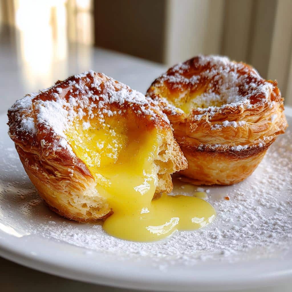 Air Fryer Lemon Curd Tarts