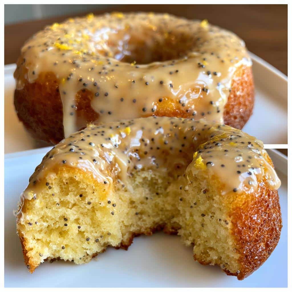 Irresistible Air Fryer Lemon Poppyseed Donuts in 20 Minutes 4 Air Fryer Lemon Poppyseed Donuts - detail 1