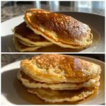 Air Fryer Lemon Ricotta Pancakes