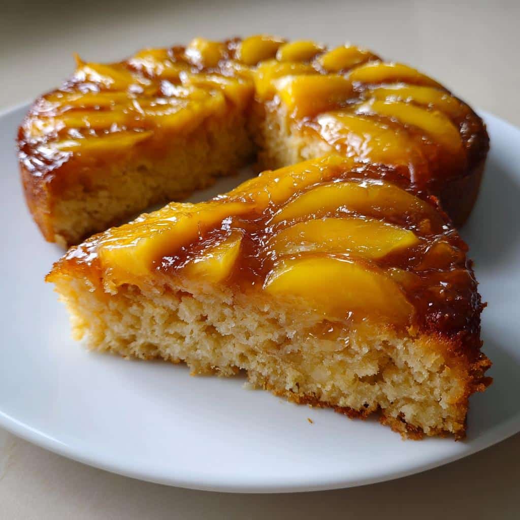 Air Fryer Mango Upside-Down Cake in Just 35 Minutes! 4 Air Fryer Mango Upside-Down Cake - detail 1