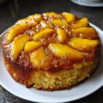 Air Fryer Mango Upside-Down Cake