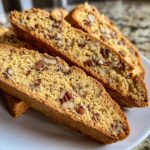 Air Fryer Maple Pecan Biscotti