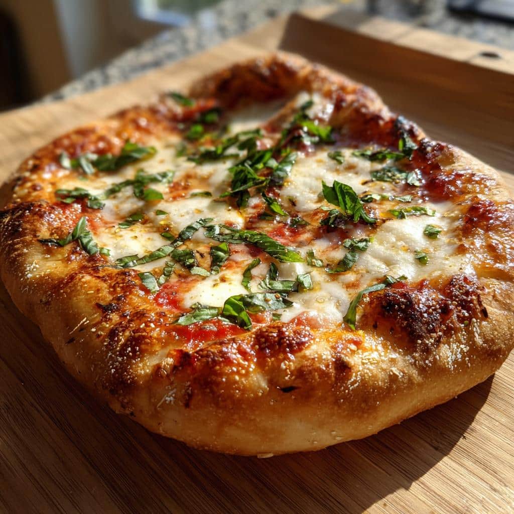 Air Fryer Margherita Pizza